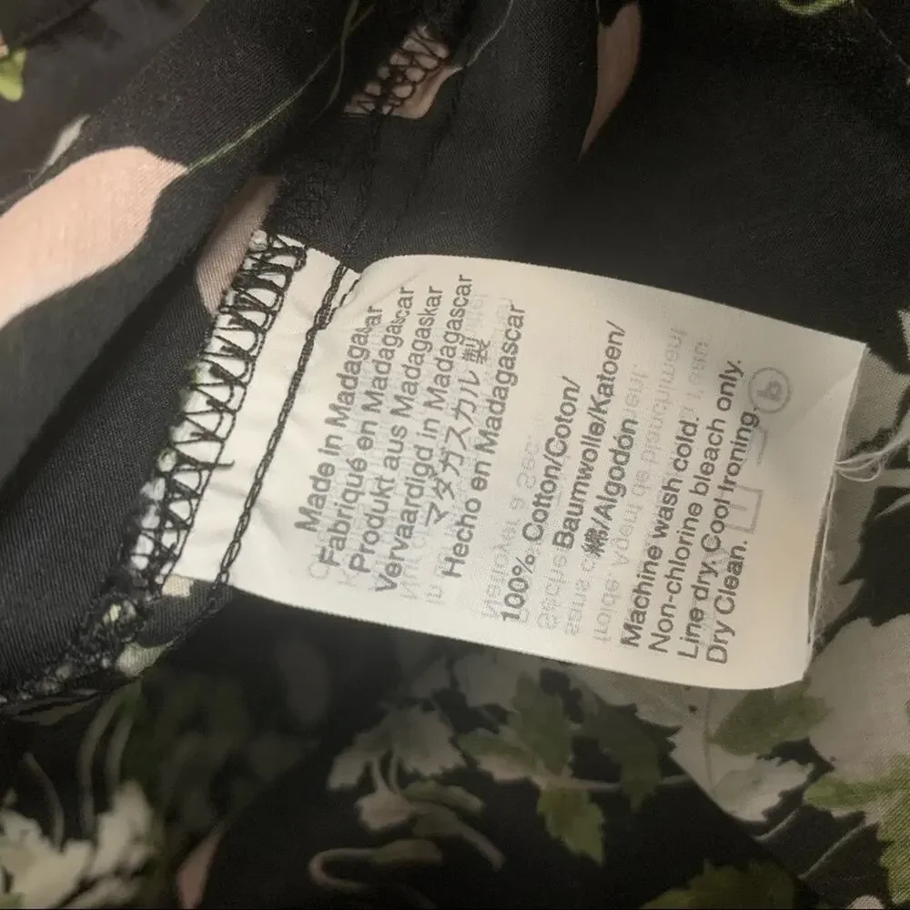 J.‎ Crew liberty of London Poppy dream peasant top